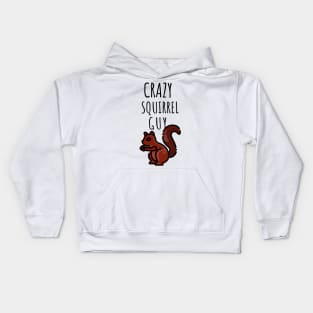 Crazy Squirrel Guy Kids Hoodie